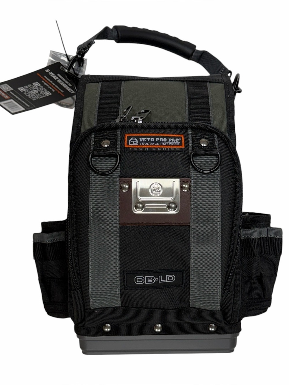 Veto Pro Pac CB-LD Tool Bag Black Grey Nylon Portable Organizer Heavy Duty NEW
